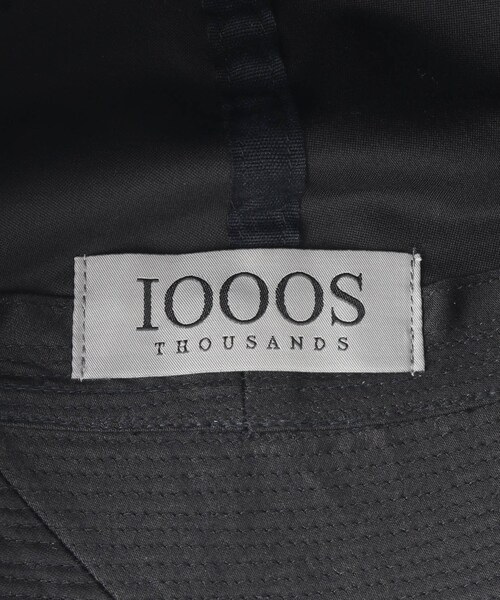 ADAM ET ROPE'（アダムエロペ）の「【1000s/サウザンズ】GM SAILOR HAT（ハット・メンズ・ブラック・M）」の8枚目の写真