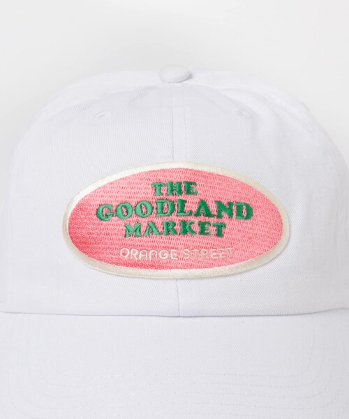 THE GOODLAND MARKET（ザグッドランドマーケット）の「ザ グッドランド マーケット　RE-WAPPEN CAP（キャップ・メンズ・BEIGE/BLACK/WHITE/CHRxPNK/CHRxGRN・FREE）」の11枚目の写真
