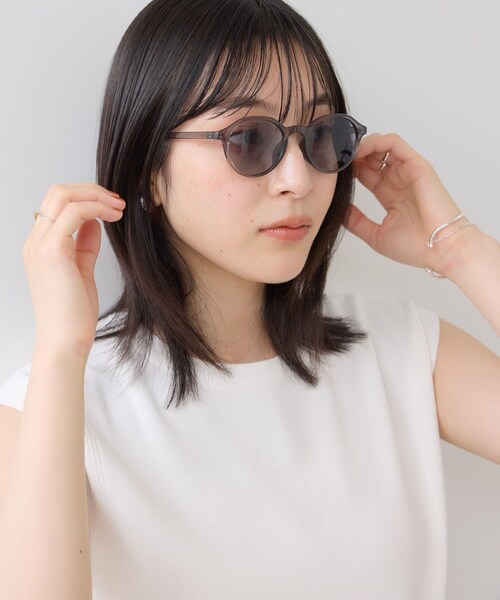 VIS(ビス)の「【WEB限定カラー】ICE BEAUTY 美人スリーブニットプルオーバ/UVケア・接触冷感(ニット/セーター・レディース・ブラック/オフホワイト/ブラウン/サックス/レッド・F)」の17枚目の写真