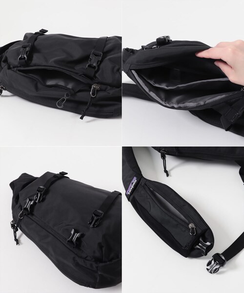 URBAN RESEARCH DOORS（アーバンリサーチドアーズ）の「patagonia　ATOM SLING 8L（ショルダーバッグ・メンズ・BLK/MYGR/SMDB/BYFG・One）」の9枚目の写真