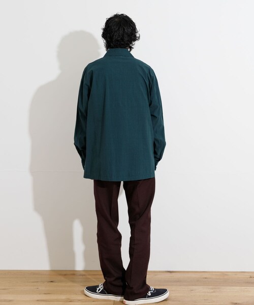 THE GOODLAND MARKET（ザグッドランドマーケット）の「KEIMEN　Pullover shirts（シャツ/ブラウス・メンズ・Sax/Navy/Green・M/L）」の11枚目の写真