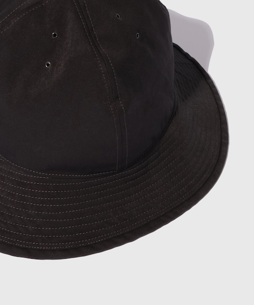 ADAM ET ROPE'（アダムエロペ）の「【SOLARIS&CO./ソロリスアンドコー】RAILMAN MIL SPEC CLOTH HAT（ハット・メンズ・ブラック/オリーブ・F）」の7枚目の写真