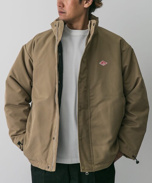 URBAN RESEARCH DOORS（アーバンリサーチドアーズ）の「DANTON　STAND COLLAR JACKET（その他アウター・メンズ・IVORY/BLACK/NAVY/LT.BEIGE/OLIVE/GREY・S/M/L）」の4枚目の写真