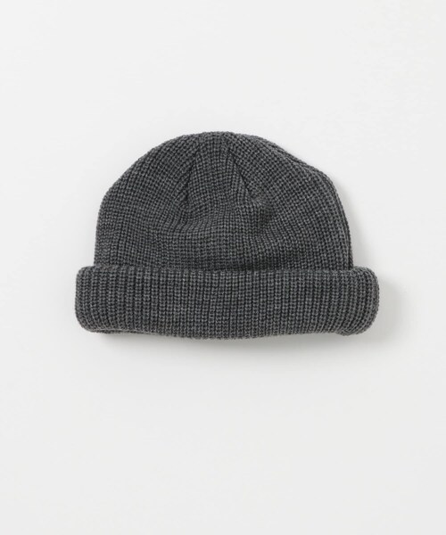 URBAN RESEARCH(アーバンリサーチ)の「KIJIMA TAKAYUKI KNIT DECK CAP(ニットキャップ/ビーニー・メンズ・01BLACK/04GRAY/70ORANGE・one)」の2枚目の写真