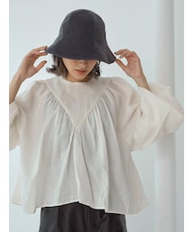 Ungrid | フロントシャーリングブラウス(シャツ/ブラウス)