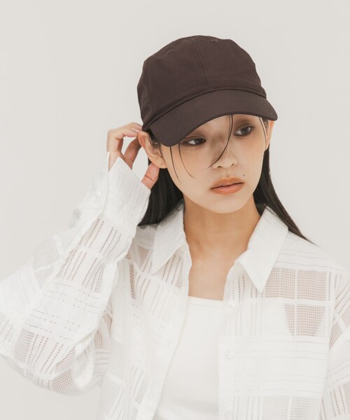 KBF（ケイビーエフ）の「バックコードCAP（キャップ・レディース・D.BROWN/BLACK・One）」の13枚目の写真