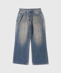 ADAM ET ROPE' | 【CODA/コーダ】FADED DIRTY INDIGO WASHED BREAK CUT FLARED JEANS(デニムパンツ)