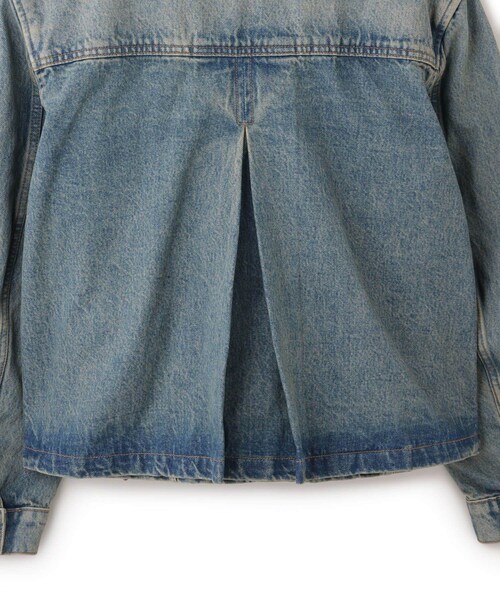 ADAM ET ROPE'(アダムエロペ)の「【GANNI(ガニー)】Tint Rigid Denim Jacket(デニムジャケット・レディース・ブルー・36)」の12枚目の写真