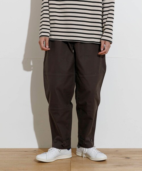 THE GOODLAND MARKET（ザグッドランドマーケット）の「KEIMEN　pants（その他パンツ・メンズ・Khaki/Black/Ivory/Navy/Brown・S/M/L/XL）」の3枚目の写真