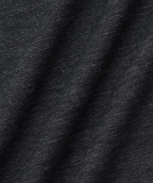 ADAM ET ROPE'(アダムエロペ)の「【BATONER for WILD LIFE TAILOR】WOOL 天竺LS ニットポロ(ポロシャツ・メンズ・ブラック系・2/3/4)」の16枚目の写真