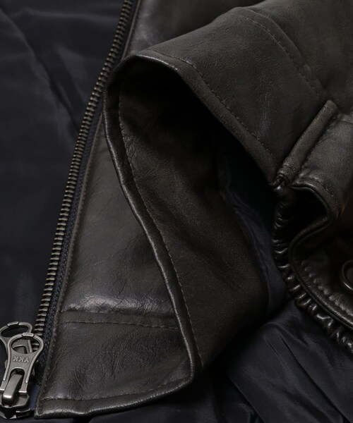 URBAN RESEARCH（アーバンリサーチ）の「AMOMENTO　VEGAN LEATHER BLOUSON（ブルゾン・レディース・BLACK・1）」の7枚目の写真