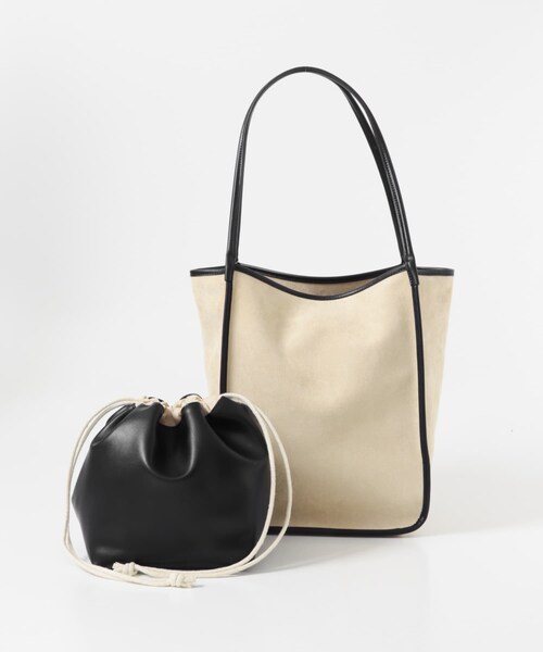 URBAN RESEARCH ROSSO（アーバンリサーチロッソ）の「IOMMI　パイピングハンドルバッグ（トートバッグ・レディース・BLACK/BROWN/BEIGE・Free）」の15枚目の写真