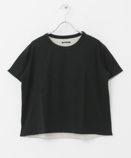 URBAN RESEARCH DOORS(アーバンリサーチドアーズ)の「mizuiro ind reversible t-shirts(Tシャツ/カットソー・レディース・blk×beige/brown×blk/gray×ppl・FREE)」の6枚目の写真