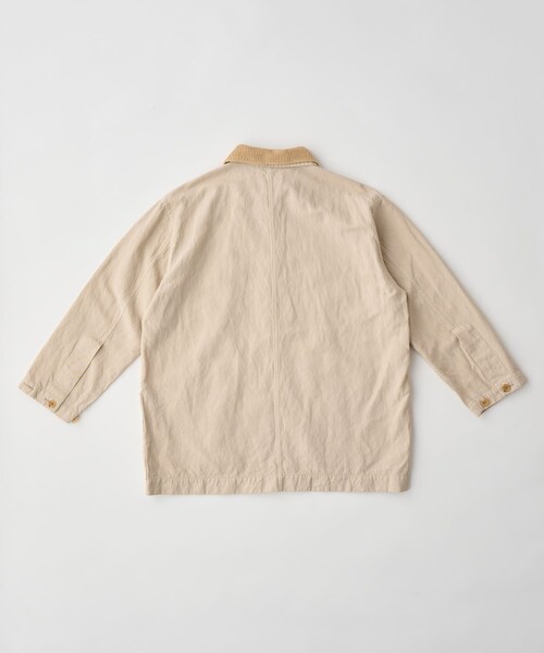 URBAN RESEARCH DOORS（アーバンリサーチドアーズ）の「unfil　GARMENTDYEINGCOVERALLS（カバーオール・レディース・stone/cobaltblue・0）」の9枚目の写真