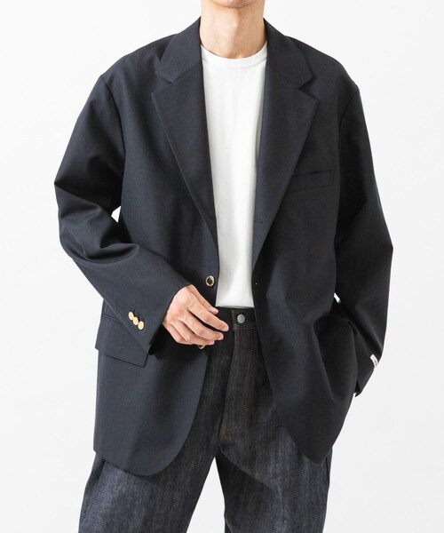 URBAN RESEARCH(アーバンリサーチ)の「『別注』COUTURE D’ADAME×URBAN RESEARCH BIG JACKET SINGLE(テーラードジャケット・メンズ・NAVY・40/42)」の6枚目の写真