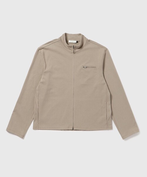 ADAM ET ROPE'(アダムエロペ)の「【AMOMENTO/アモーメント】SLIM FIT POCKET JUMPER(ブルゾン・メンズ・ブラック/ベージュ・L/M)」の5枚目の写真