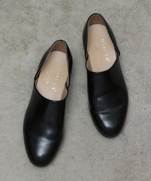 ADAM ET ROPE'（アダムエロペ）の「【HARUTA for SALON】［22.5cm〜25.0cm展開］SPOCK SHOES（ローファー・レディース・ブラック/ホワイト・22.5/23.0/23.5/24.0/24.5/25.0）」の21枚目の写真