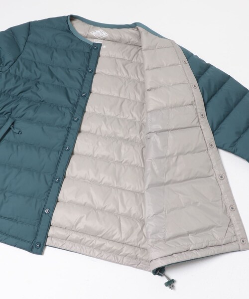 URBAN RESEARCH DOORS（アーバンリサーチドアーズ）の「DANTON　INNERDOWNJACKET（その他アウター・レディース・OYSTERWH/BLACK/BLUEGREEN・S）」の11枚目の写真