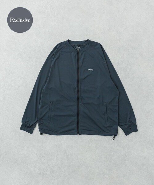 URBAN RESEARCH(アーバンリサーチ)の「『別注』NANGA×URBAN RESEARCH RASH GUARD BLOUSON(ブルゾン・メンズ・BLACK/CHARCOAL・M/L)」の3枚目の写真
