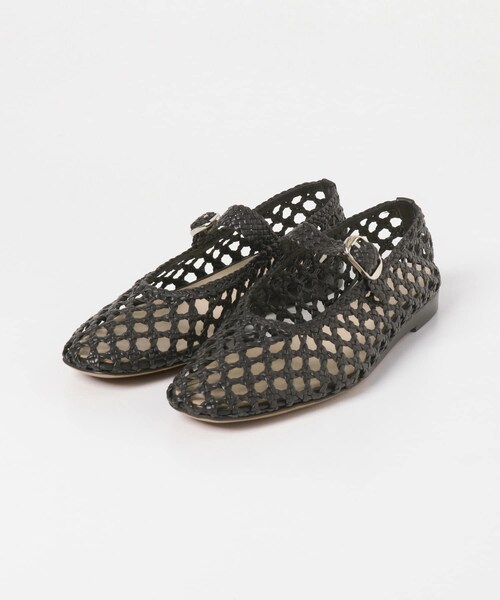 URBAN RESEARCH(アーバンリサーチ)の「LE MONDE BERYL MARY JANE WOVEN LEATHER(パンプス・レディース・BLACK・36/37/38)」の4枚目の写真
