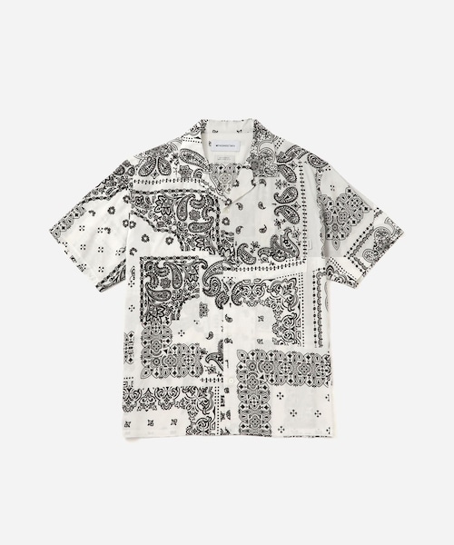 Saturdays NYC(サタデーズ ニューヨークシティ )の「MIYAGIHIDETAKA x Saturdays NYC Bandana SS shirt(シャツ/ブラウス・レディース・ブラック/ホワイト/ネイビー・L/M/XL)」の2枚目の写真