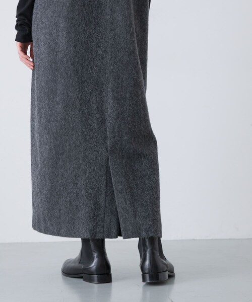 かぐれ（カグレ）の「Vネックウールシャギーワンピース（ワンピース 