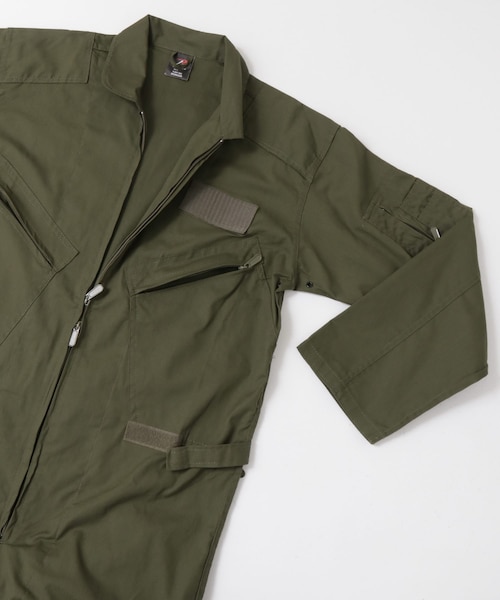 KBF（ケイビーエフ）の「ROTHCO　FLIGHT SUITS（サロペット/オーバーオール・レディース・OLIVE/BLACK・S）」の7枚目の写真