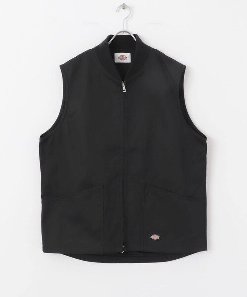 EKAL（エカル）の「『別注』Dickies×EKAL　ワークベスト（ベスト・メンズ・ブラウン/ブラック・M/L）」の12枚目の写真