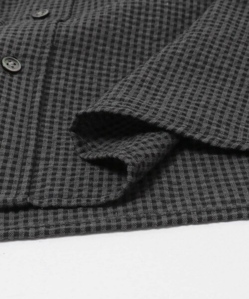URBAN RESEARCH DOORS(アーバンリサーチドアーズ)の「FORK&SPOON シアサッカーレギュラーカラーシャツ(シャツ/ブラウス・レディース・CCLxBLK/BEGxCCL・1)」の6枚目の写真