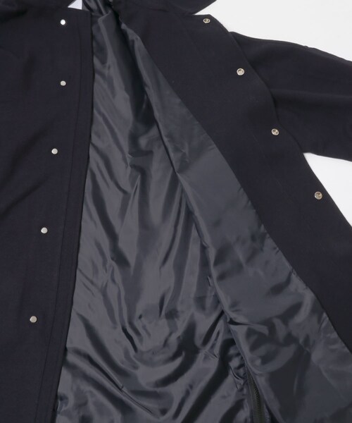 URBAN RESEARCH（アーバンリサーチ）の「UNTRACE　ステンカラーコート（ステンカラーコート・メンズ・DARK NAVY・1/2）」の9枚目の写真