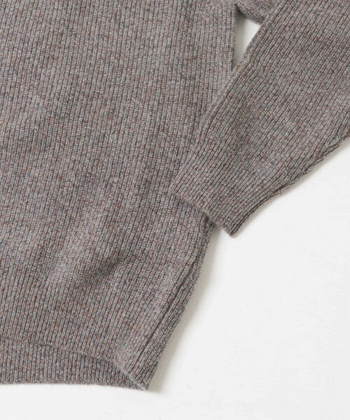 URBAN RESEARCH(アーバンリサーチ)の「ULTERIOR WOOL COTTON RIB DRIVERS KNIT(テーラードジャケット・メンズ・BLACK MIX/GREY MIX/PURPLE MIX・M/L)」の12枚目の写真