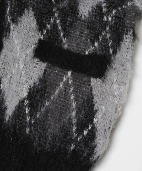 SENSE OF PLACE by URBAN RESEARCH（センスオブプレイスバイアーバンリサーチ）の「アーガイルVネックカーディガン（ニット/セーター・メンズ・BLACK/BLUE/NAVY/BROWN・M/L）」の14枚目の写真