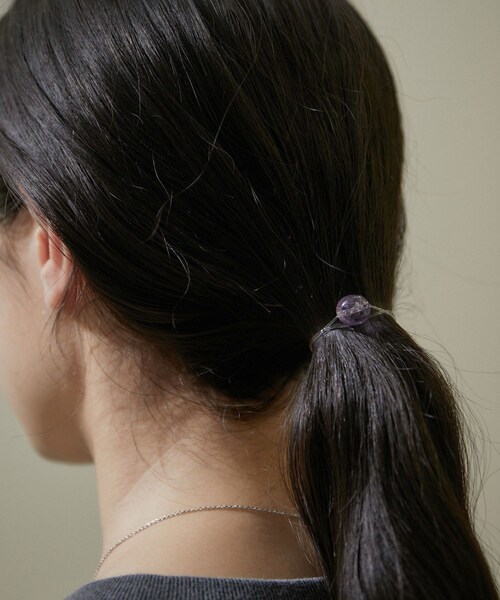ADAM ET ROPE'（アダムエロペ）の「【CLINQ（クリンク）】Hair tie LAILA/ヘアゴム（ヘアゴム・レディース・その他・F）」の4枚目の写真