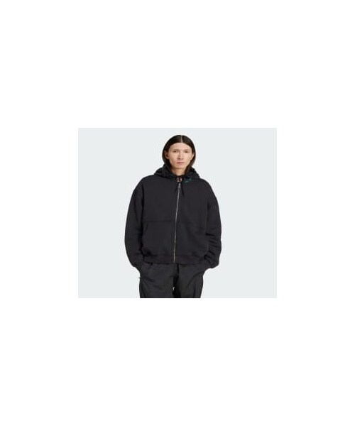 adidas（アディダス）の「エキップメント フリース フルジップパーカー / EQUIPMENT FULL ZIP PARKA（トップス・メンズ・ブラック・XS/S/M/L/XL/2XL/3XL/4XL/5XL/6XL/J/2XS/J/XS/J/S/J/M/J/L/J/XL/J/2XL/J/3XL/J/4XL/J/5XL）」の2枚目の写真