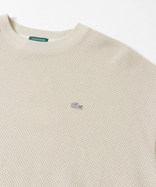URBAN RESEARCH DOORS（アーバンリサーチドアーズ）の「『別注』LACOSTE×DOORS　HEAVY PIQUE LONG-SLEEVE（Tシャツ/カットソー・メンズ・HAMMAM/GRAPHITE/PORTO・3/4/5）」の13枚目の写真