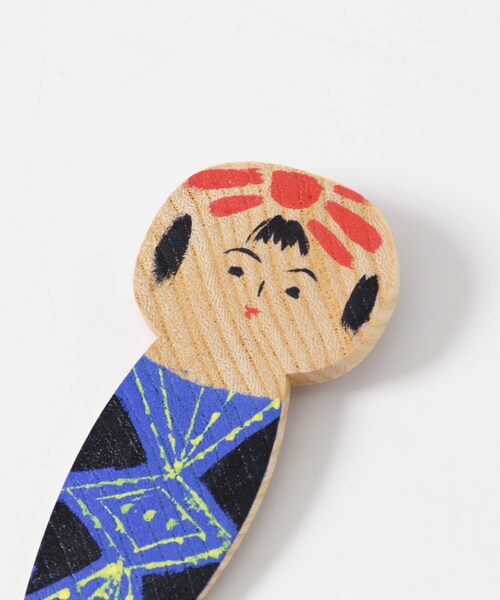 URBAN RESEARCH（アーバンリサーチ）の「すはらゆう子　こけしブローチ（ブローチ/コサージュ・メンズ・その他1/その他2/その他3/その他4・0）」の15枚目の写真