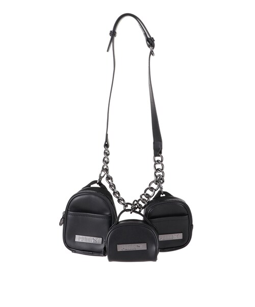 jouetie（ジュエティ）の「【PUMA】プライムチェーンバッグ（エコバッグ/サブバッグ・レディース・ブラック・F/24.5/23.5）」の17枚目の写真