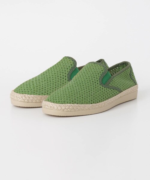 URBAN RESEARCH Sonny Label（アーバンリサーチサニーレーベル）の「DICAS　メッシュ×キャンバススリッポン∴（スリッポン・メンズ・WHITE/NAVY/ORANGE/L GREEN/L BLUE・40/41/42）」の13枚目の写真