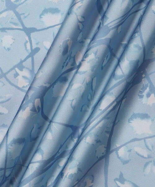 ROPE' PICNIC（ロペピクニック）の「【YOKU MOKU/ヨックモック×ROPE' PICNIC】フラワーグラデーションスカーフ（バンダナ/スカーフ・レディース・キナリ/ブルー系・F）」の20枚目の写真