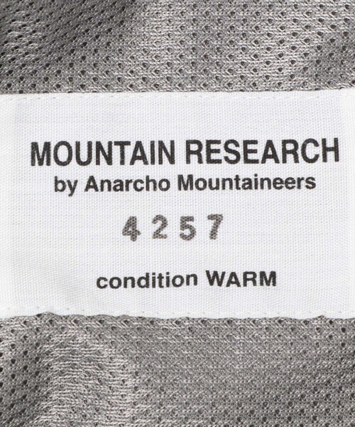 EKAL（エカル）の「mountain research　Splatrail Shorts（その他パンツ・メンズ・Gray CCL・M/L）」の10枚目の写真
