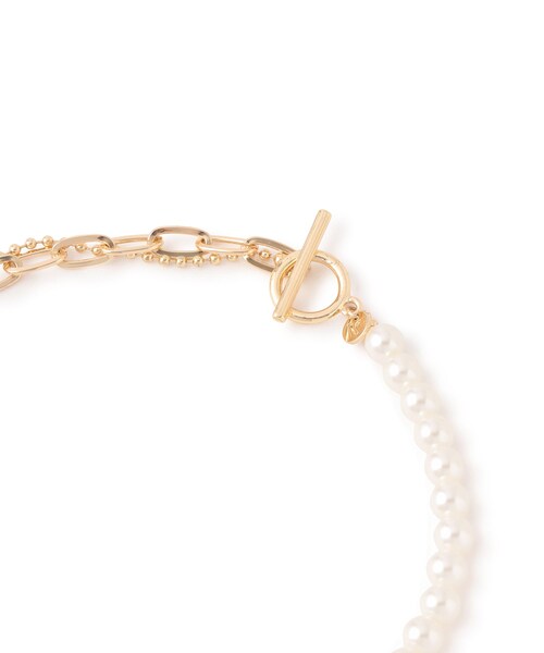 VIS（ビス）の「アソートミックスチェーンネックレス（ネックレス・レディース・ゴールド/シルバー・F）」の15枚目の写真