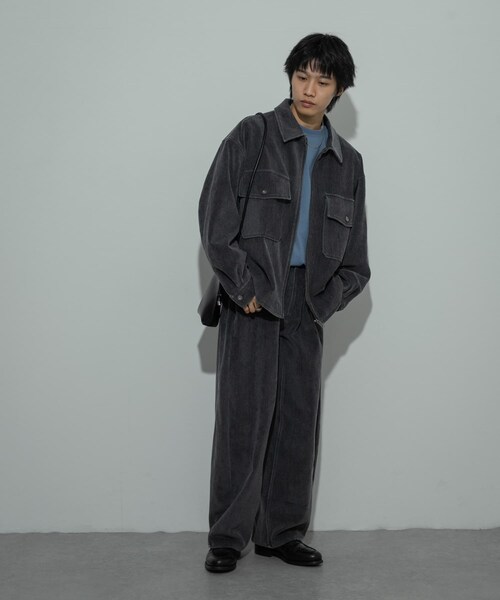 SENSE OF PLACE by URBAN RESEARCH(センスオブプレイスバイアーバンリサーチ)の「『セットアップ対応』ヴィンテージツイルカーブパンツ(その他パンツ・メンズ・BROWN/BLACK/KHAKI・M/L)」の10枚目の写真