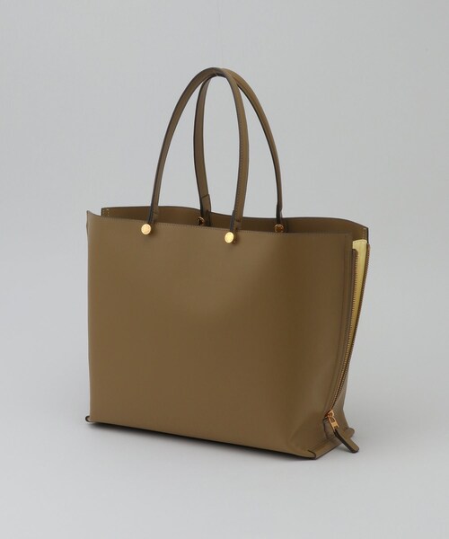 ROPE'（ロペ）の「【A4対応】【E'POR】Y BAG Wide【通勤】（トートバッグ・レディース・ブラック/オフホワイト/ダークブラウン/ライトグレー/ベージュ系/カーキ/ブラウン・F）」の2枚目の写真