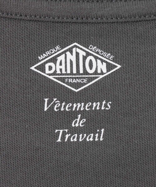 URBAN RESEARCH DOORS（アーバンリサーチドアーズ）の「DANTON　SHORT T-SHIRTS（Tシャツ/カットソー・レディース・WHITE/COALGREY/GREIGE・S）」の15枚目の写真