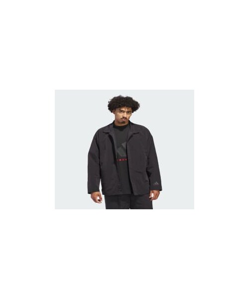 adidas(アディダス)の「アディダス バスケットボール コーチジャケット(ジェンダーニュートラル)(ジャケット/アウター・メンズ・ブルー/ブラック・2XS/XS/S/M/L/XL/2XL/3XL/3XS/XL/XXL/4XL/5XL/6XL)」の18枚目の写真