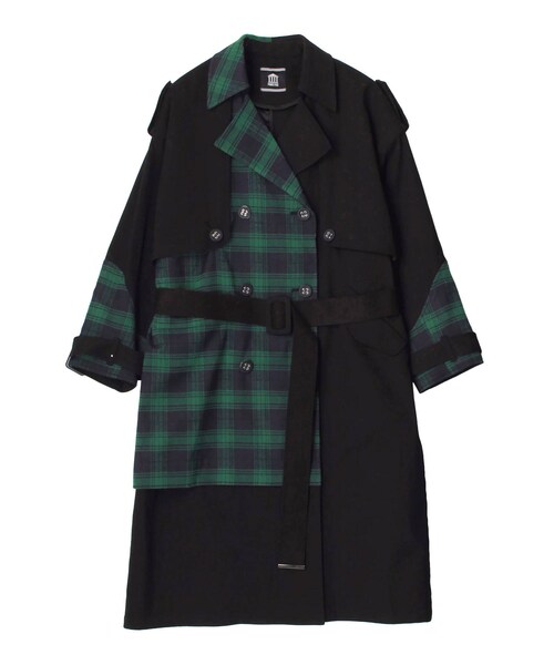 PAMEO POSE(パメオポーズ)の「Caos Coat(その他アウター・レディース・ブラック/ベージュ/カーキ・F)」の1枚目の写真