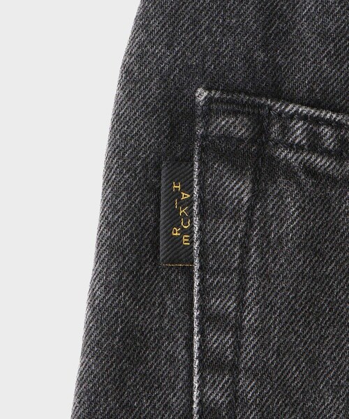 ROPE'(ロペ)の「【HAIKURE(ハイクル)】BETHEANY ASIAN FIT MID BLACK|デニム(デニムパンツ・レディース・ブラック・M/S)」の11枚目の写真