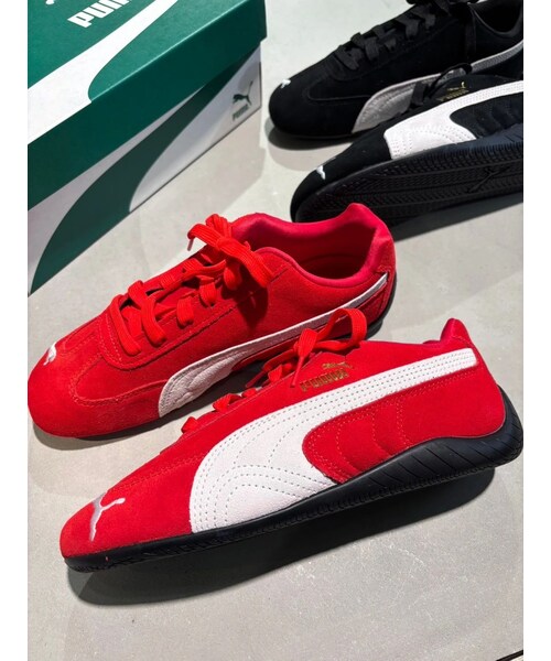EVRIS（エヴリス）の「【PUMA】SPEEDCAT OG（スニーカー・レディース・ブラック/ピンク/レッド・M/L）」の15枚目の写真