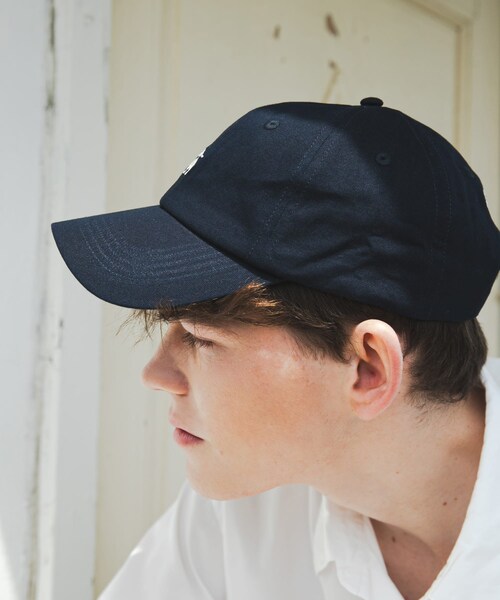 URBAN RESEARCH（アーバンリサーチ）の「『別注』BROOKS BROTHERS×UR　GF COTTON TWILL CAP（キャップ・メンズ・NAVY/WHITE/BLACK・one）」の19枚目の写真