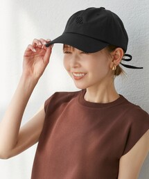 ROPE' PICNIC | 【UVカット・抗菌防臭・洗える】シャイニーバックリボンキャップ/リンクコーデ(キャップ)